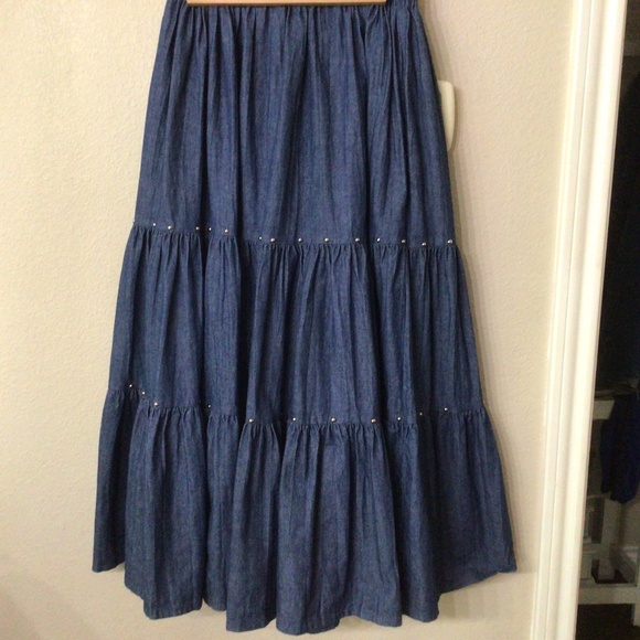 Beautiful vintage skirt and western shirt set made by Spencer creations in USA - Picture 6 of 7